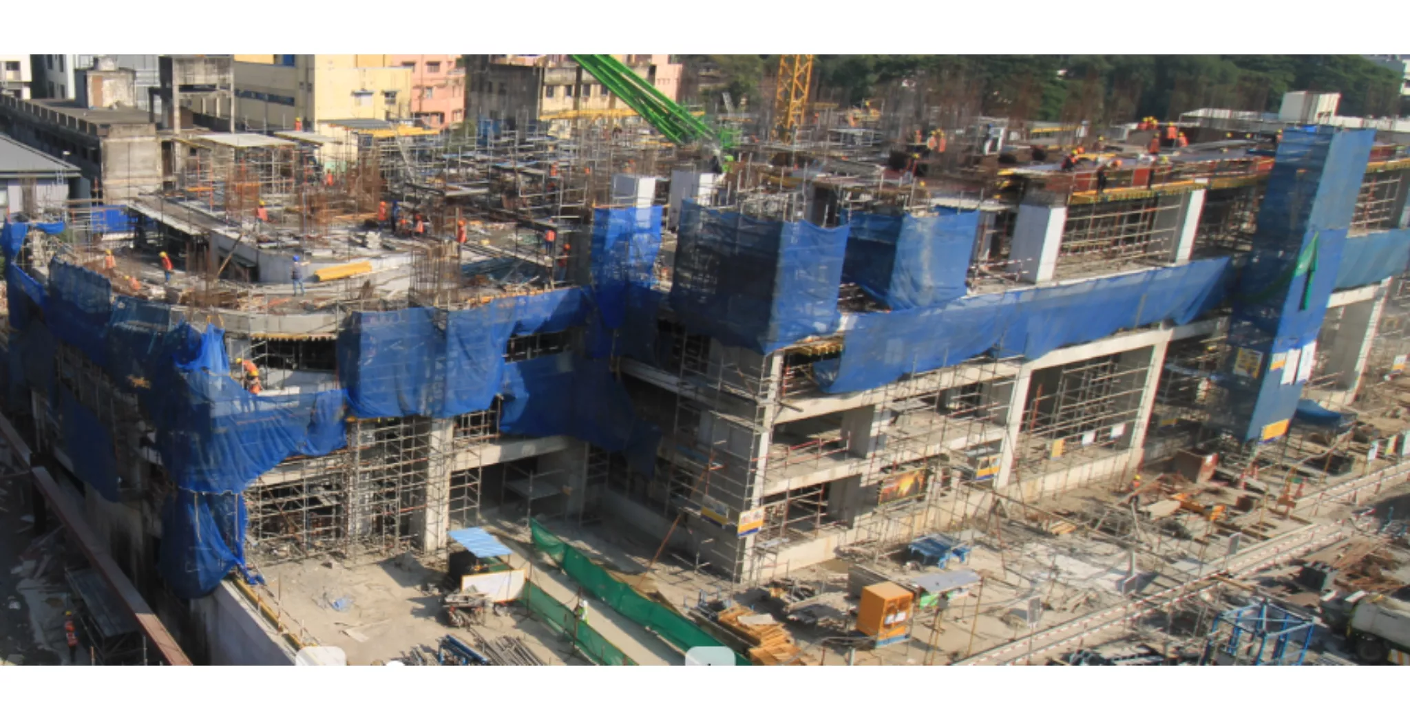 Brigade Icon Residential : 2nd Floor Slab Completed