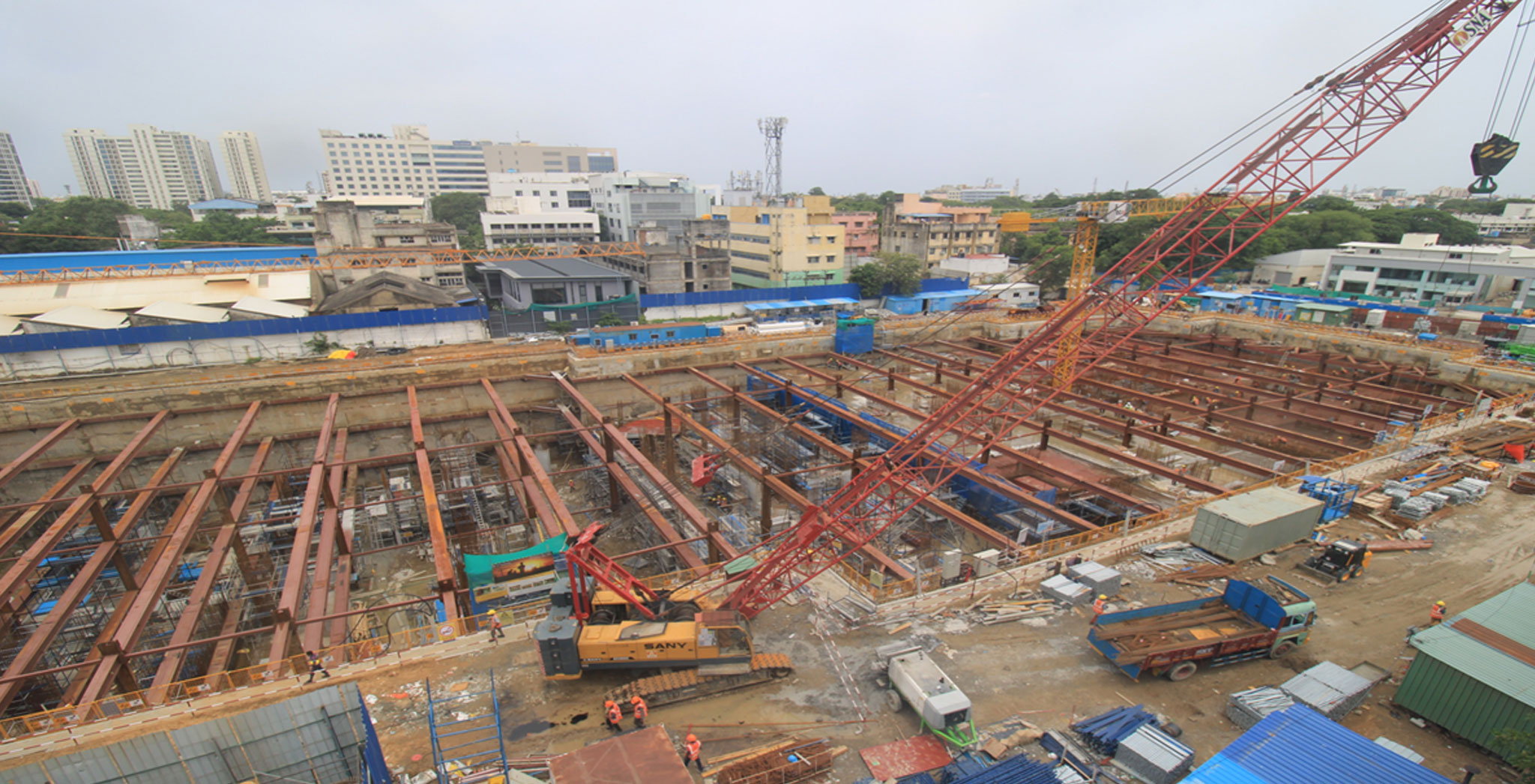 Brigade Icon Residential : Aerial View - August 2025