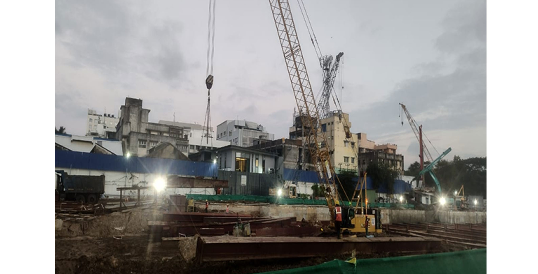 Brigade Icon Residential : Diaphragm/ Retaining wall completed, Excavation 46% completed - December 2024 