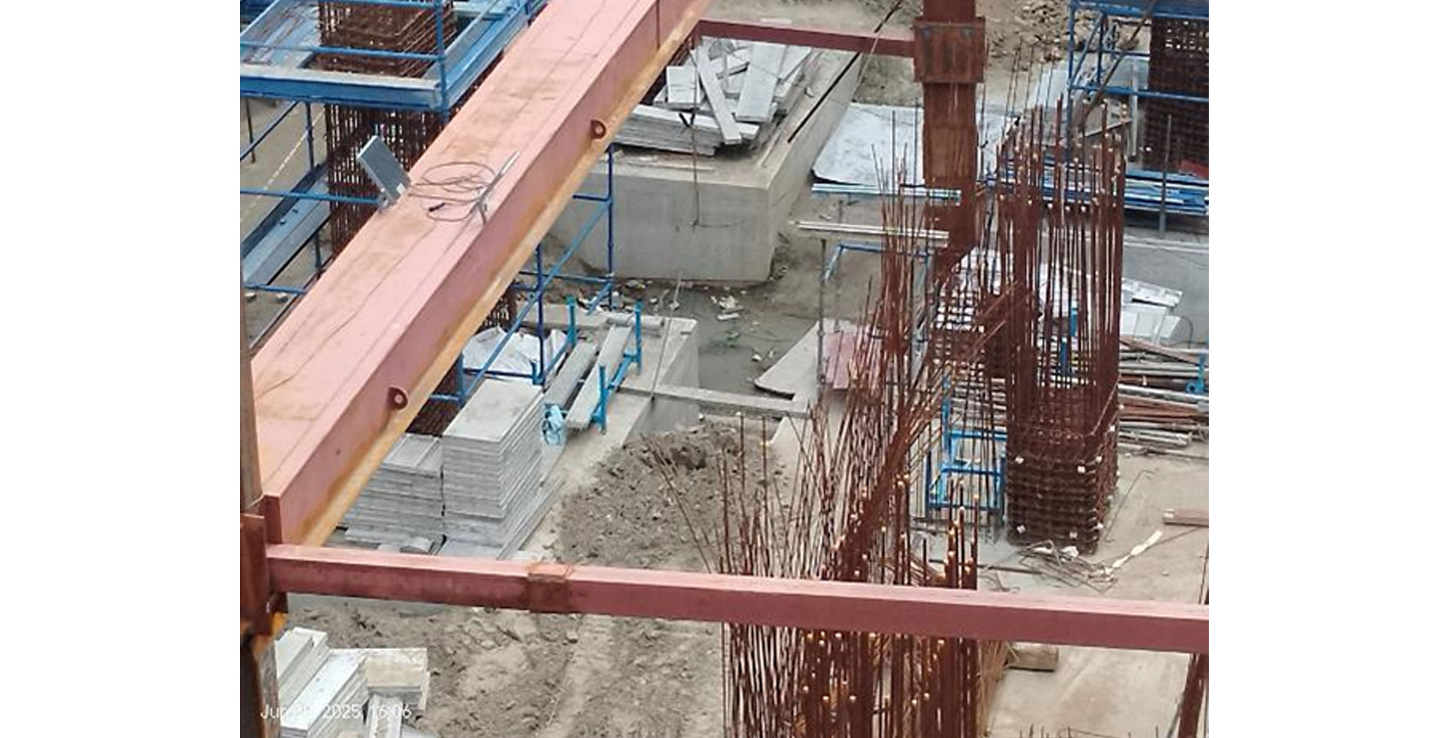 Brigade Icon Residential : Backfilling in B3 Pour 3 - June 2025