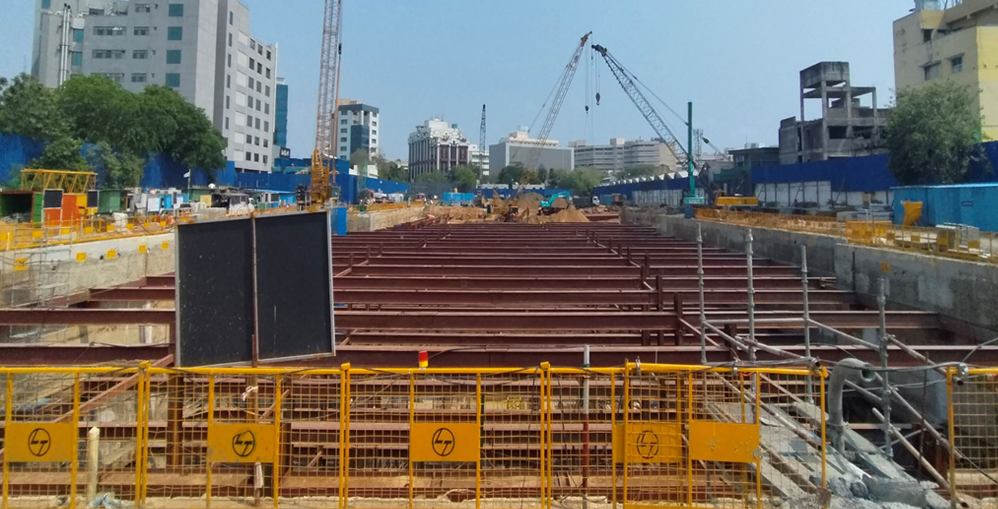 Brigade Icon Residential : Excavation Completed Actual photo - March 2025