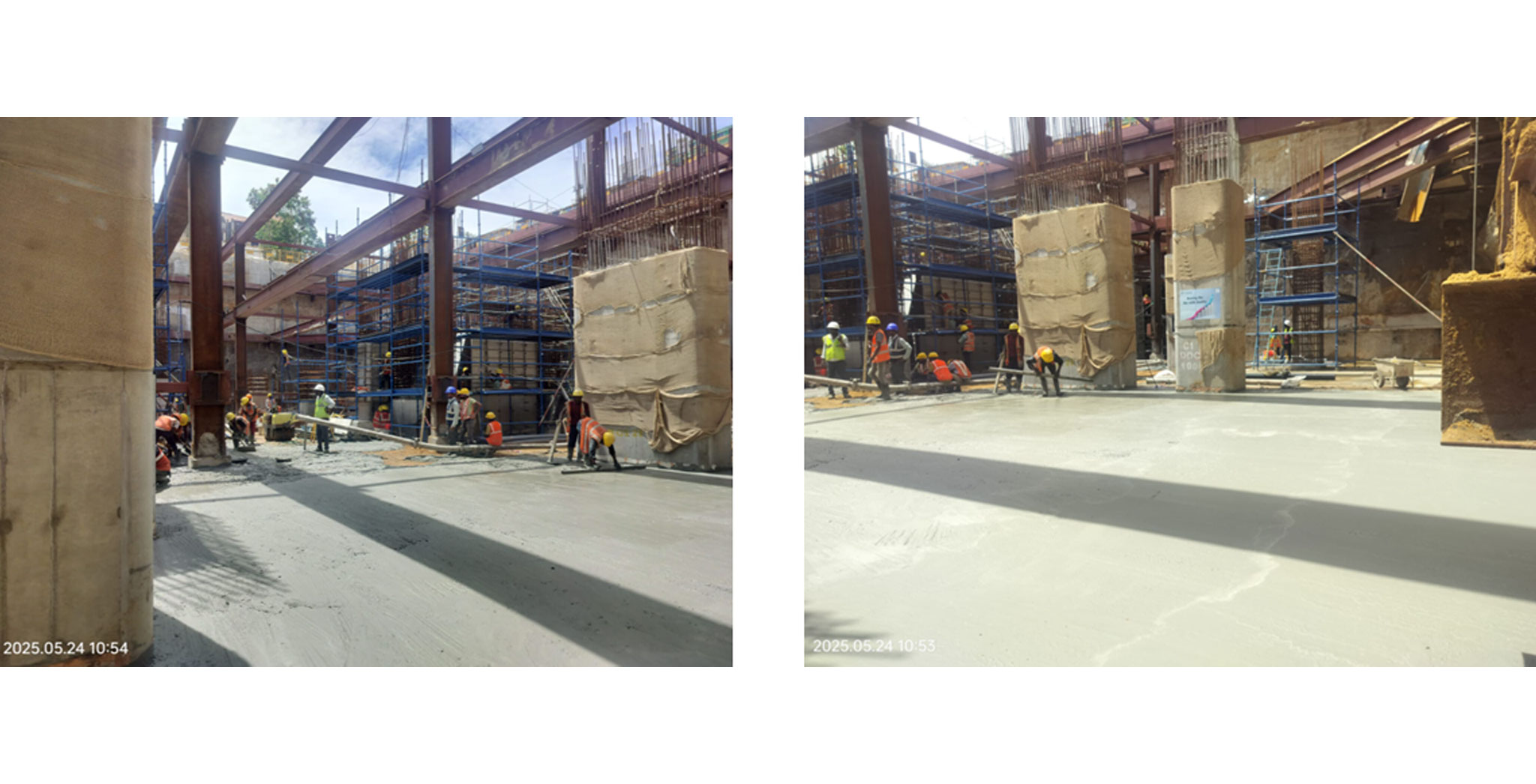 Brigade Icon Residential : Grade PCC Work - May 2025